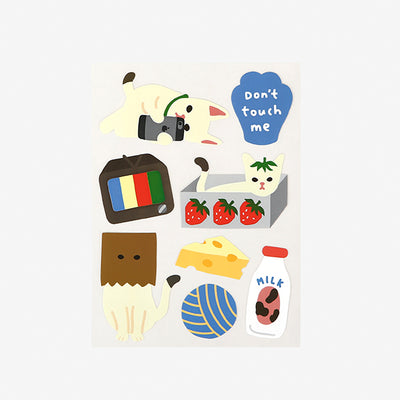 Dailylike Remover Sticker - 04 Lazy Cats