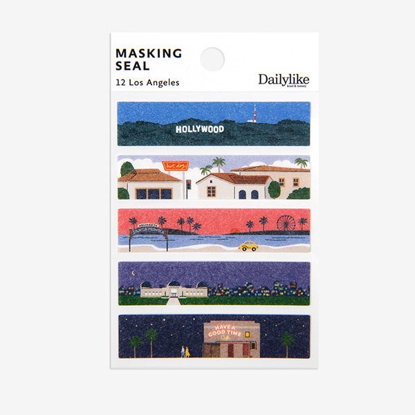 Dailylike Masking Seal - 12 Los Angeles