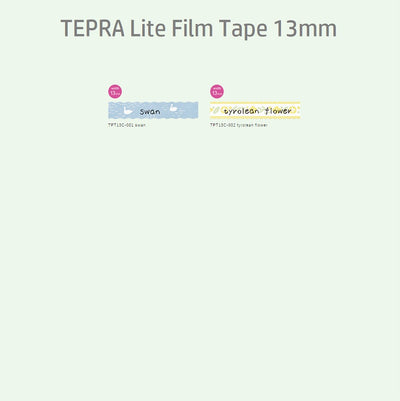 King Jim Tepra Lite Film Tape - Smoky Green (11mm / 15mm)