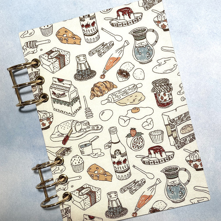 Miyu Handmade Washable A5 Planner Cover - My Groceries