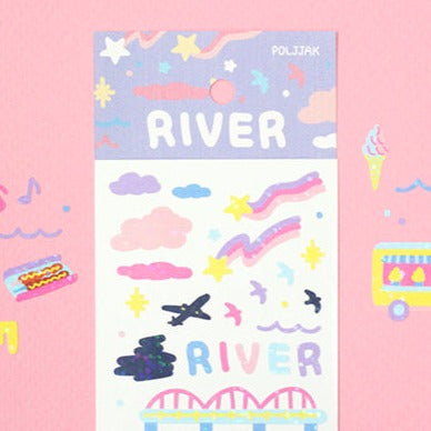 Appree Poljjak Scene Sticker - River