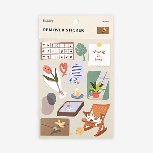 Dailylike Remover Sticker - 24 Warm