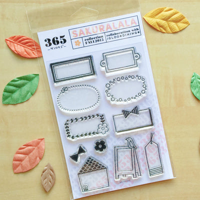 Sakuralala x Igloo*Dining* 365™ Clear Stamps - Frame