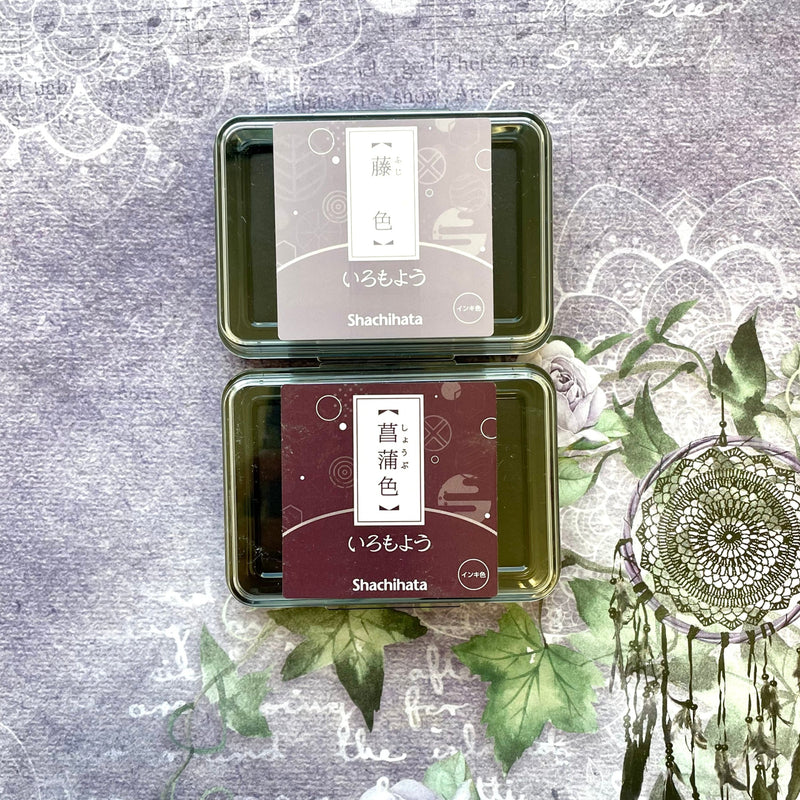 Shachihata Iromoyo Ink Pads - Purple Series