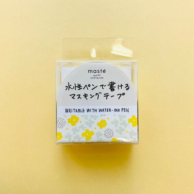 Mark's Masté Writable Masking Tape - Yellow Flower