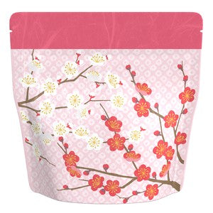 Yoshimura Resealable Washi Paper Stand Up Pouches - 10100 Japanese Plum