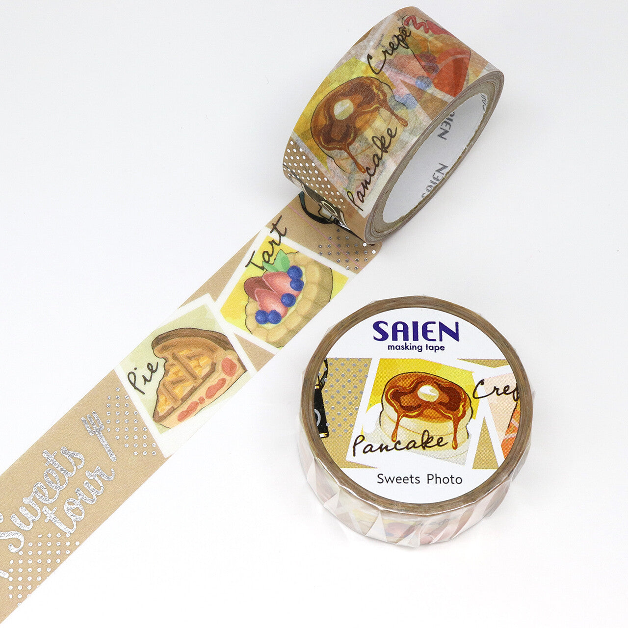 Saien Washi Gold Foil Masking Tape - Cherry Blossom