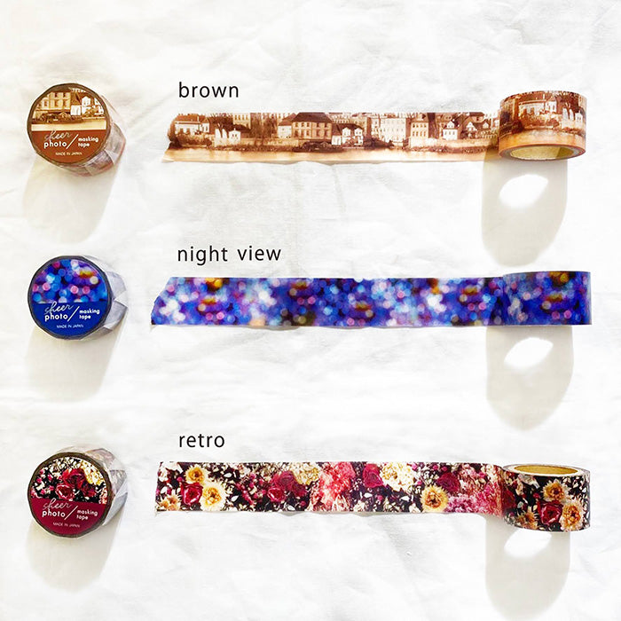 Mind Wave Sheer Photo Masking Tape 25mm - Nightview