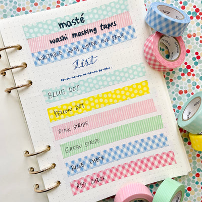 Mark's Masté Writable Masking Tape - Terrazzo