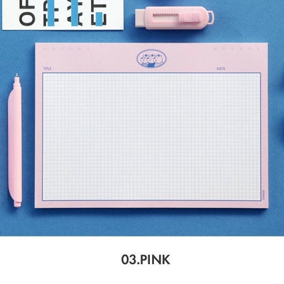 Iconic B5 Buddy Grid Notepad