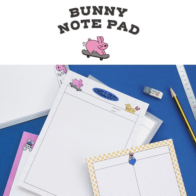 Iconic B5 Bunny Grid Notepad