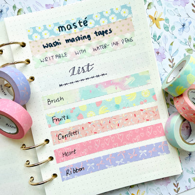 Mark's Masté Writable Masking Tape - Rabbit and Cat