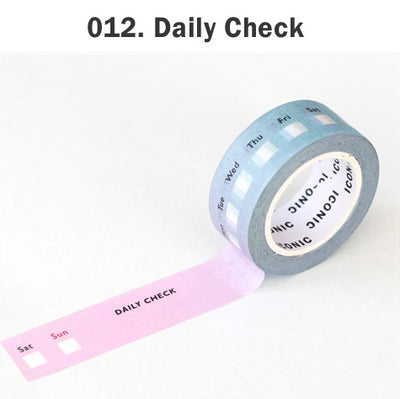 Iconic Check Masking Tapes