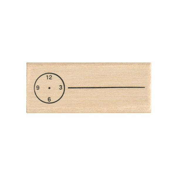 Kodomo No Kao Bullet Journal Stamp - Clock Schedule