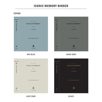 Iconic Pieces of Moment 3-Ring Binder Cover