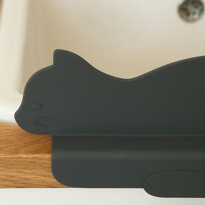 Dailylike Bonbon Silicone Sink Fence - Grey Cat