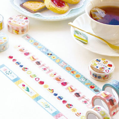 Furukawa Paper Works Girl's Time Collection Washi Tape - Cookies