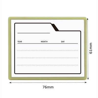 Kodomo No Kao Penetration Note Stamp Ink Set - Folder