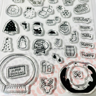 Sakuralala x Igloo*Dining* 365™ Clear Stamps - Ho Ho Ho