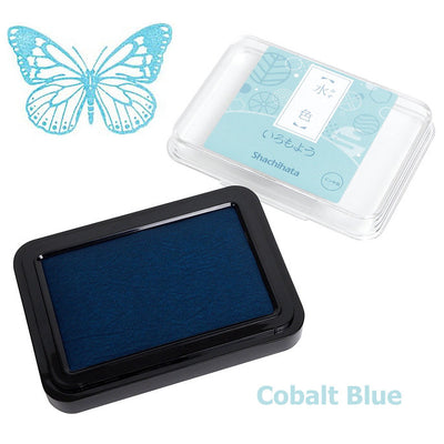 Shachihata Iromoyo Ink Pads - Blue Series