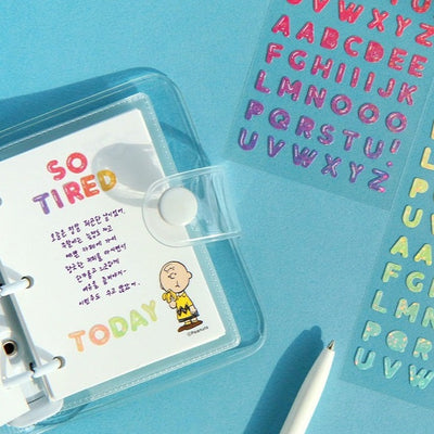 Iconic Jelly Alphabet & Number Stickers