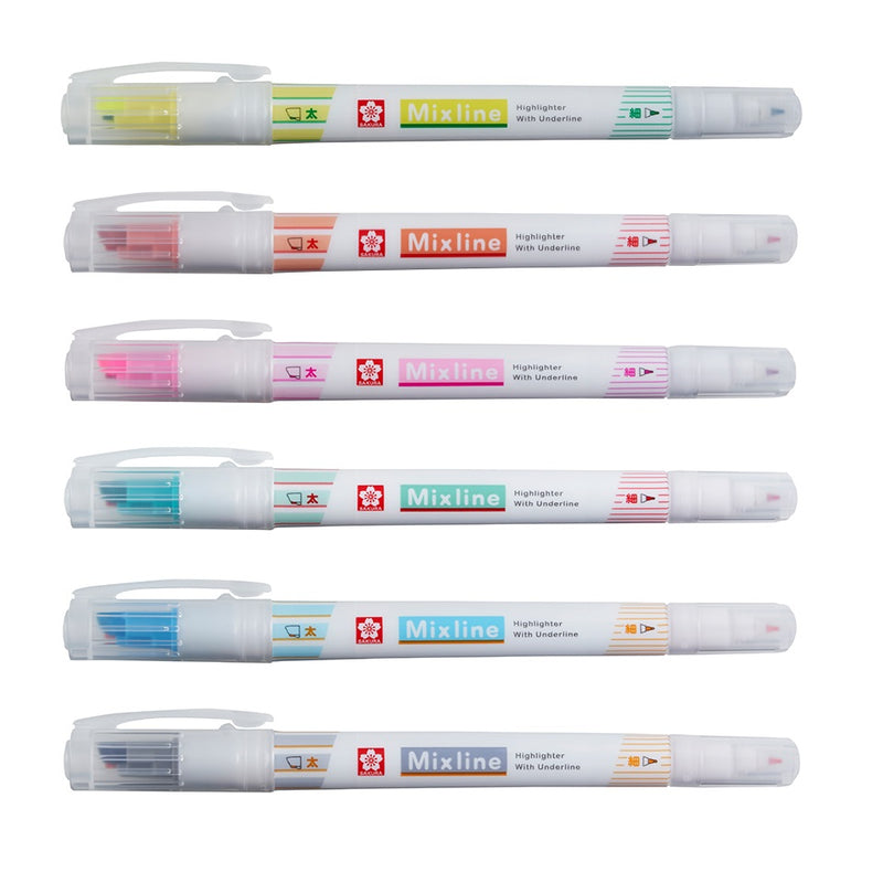 Sakura Mixline Highlighter with Underline