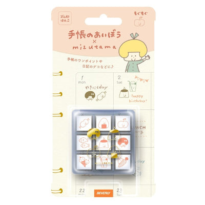 [Limited Edition] Beverly x Mizutama Stamp Set with Case