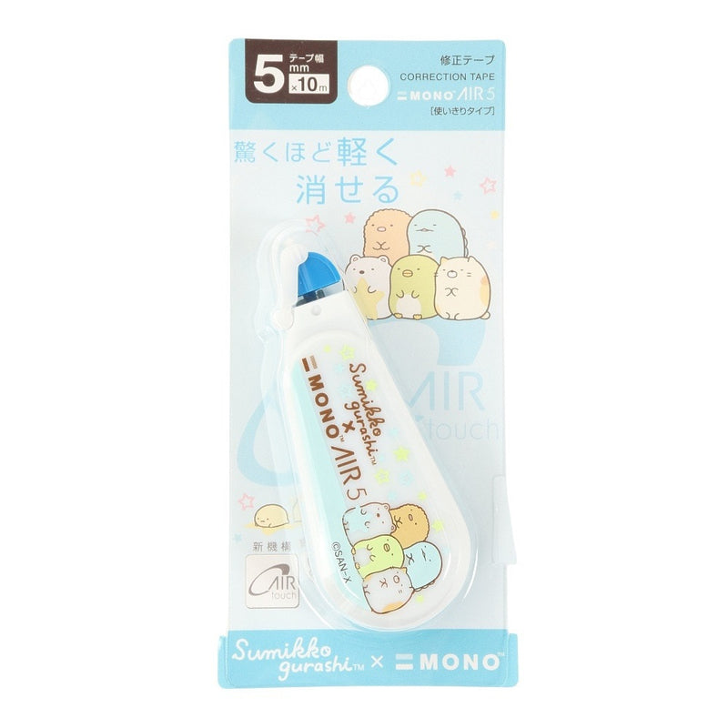 San-X Sumikkogurashi x Tombow MONO AIR 5 Correction Tape - Blue