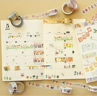 Furukawa Paper Works My Life Collection Washi Tape - Children