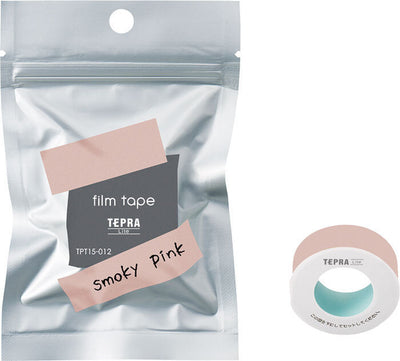 King Jim Tepra Lite Film Tape - Smoky Pink (11mm / 15mm)