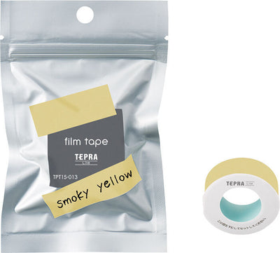 King Jim Tepra Lite Film Tape - Smoky Yellow (11mm / 15mm)