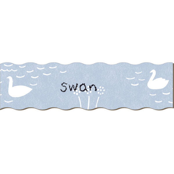 King Jim Tepra Lite Film Tape Die-Cut - Swan (13mm)