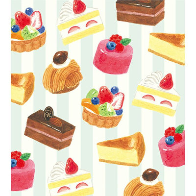 Furukawa Paper Works Girl's Time Collection Memo Pad - Cake