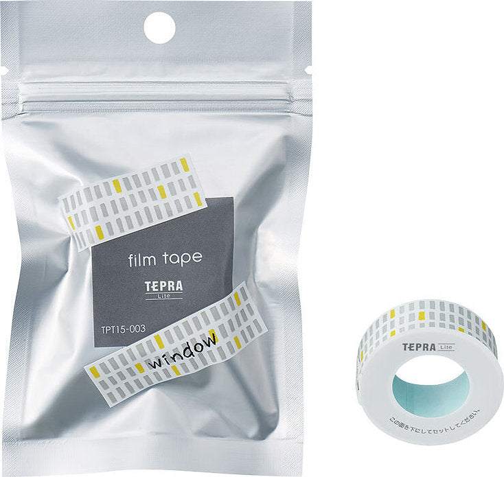 King Jim Tepra Lite Film Tape - Window (15mm)