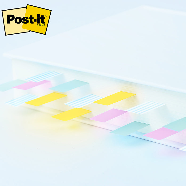 3M Post-it Film Assorted Colours Sticky Flags 5