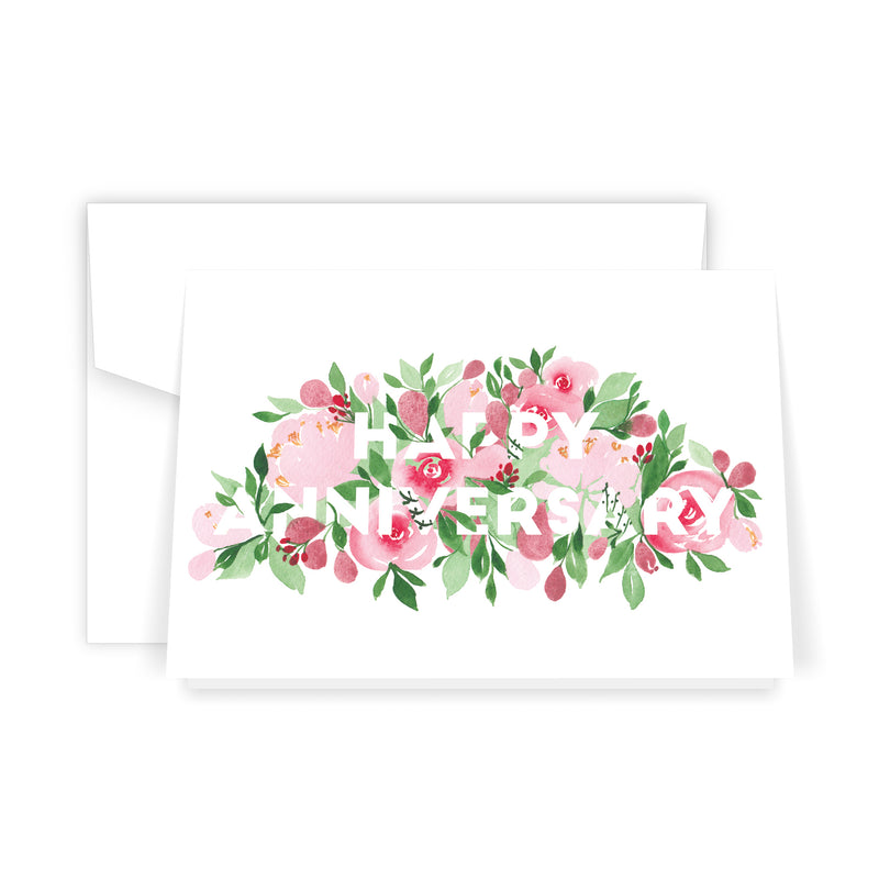 Ellen Walsh Designs Greeting Card - Happy Anniversary