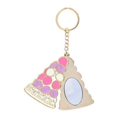 Mark's Sucre by Ladurée Keychain with Mirror - Macaron