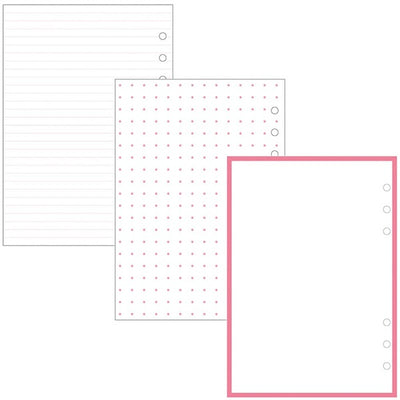 Mark's A5 System Planner Cover - Flower (with Trail Refills)