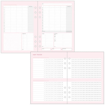 Mark's A5 System Planner Contents Refill - Housework Note Set